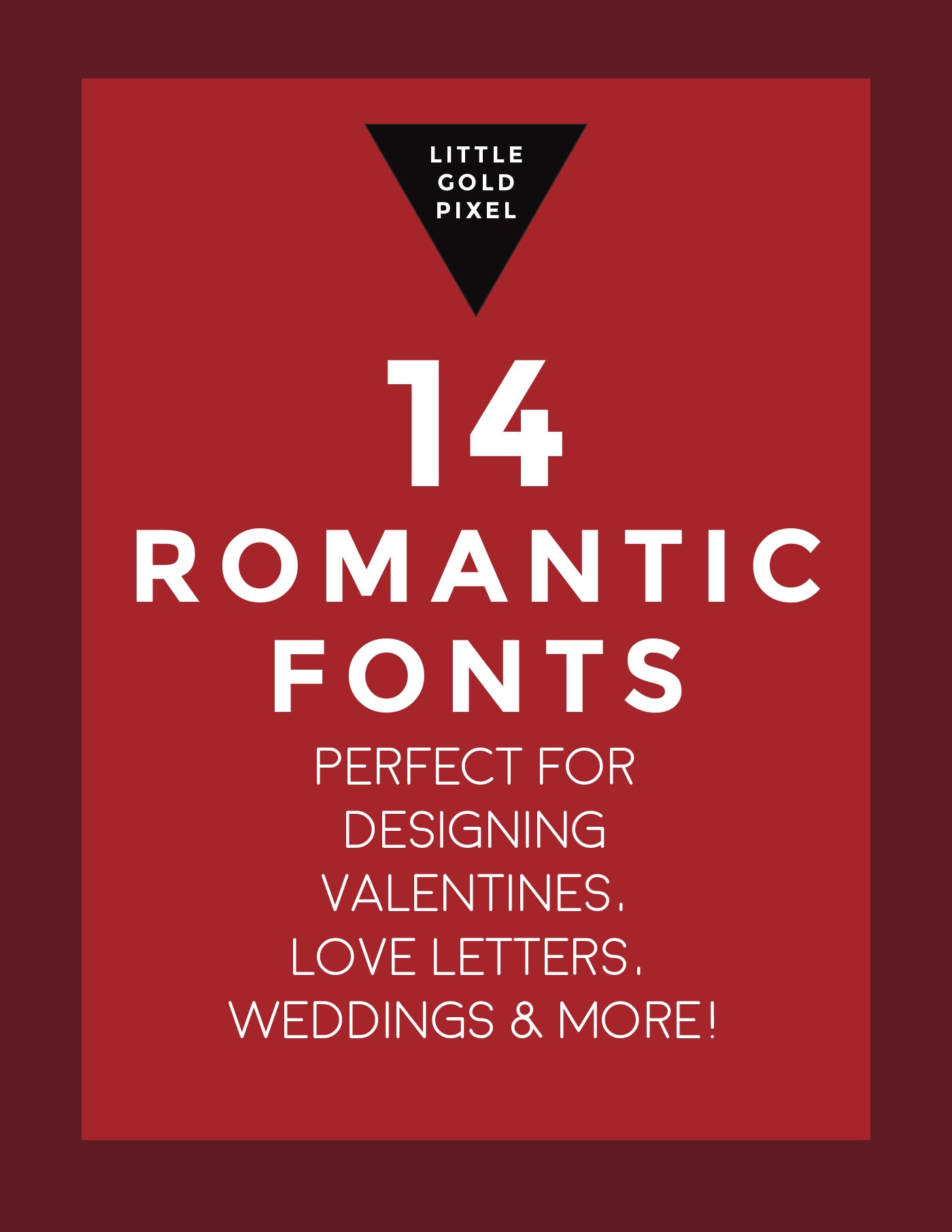 14 Romantic Script Fonts • Little Gold Pixel