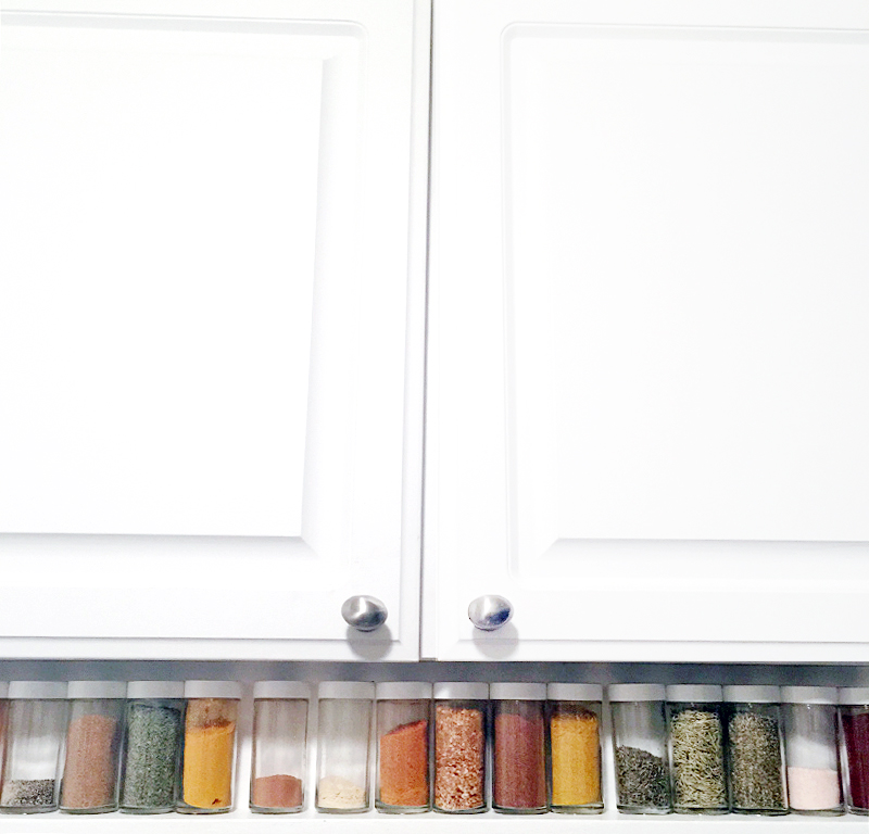 Spice Rack Makeover in 3 Steps • Little Gold Pixel