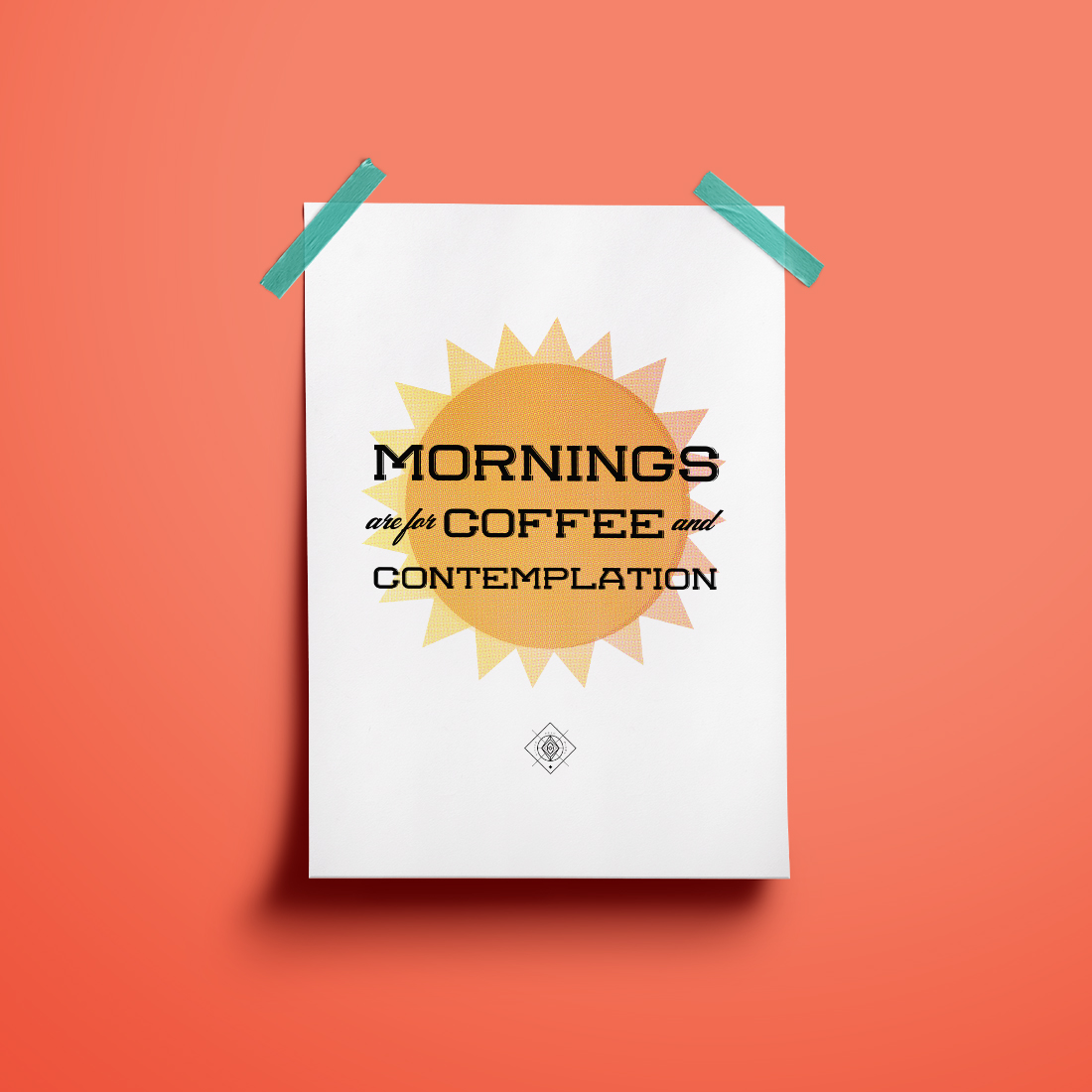 Stranger Things Free Printable Mornings Are for Coffee and Contemplation • Little Gold Pixel