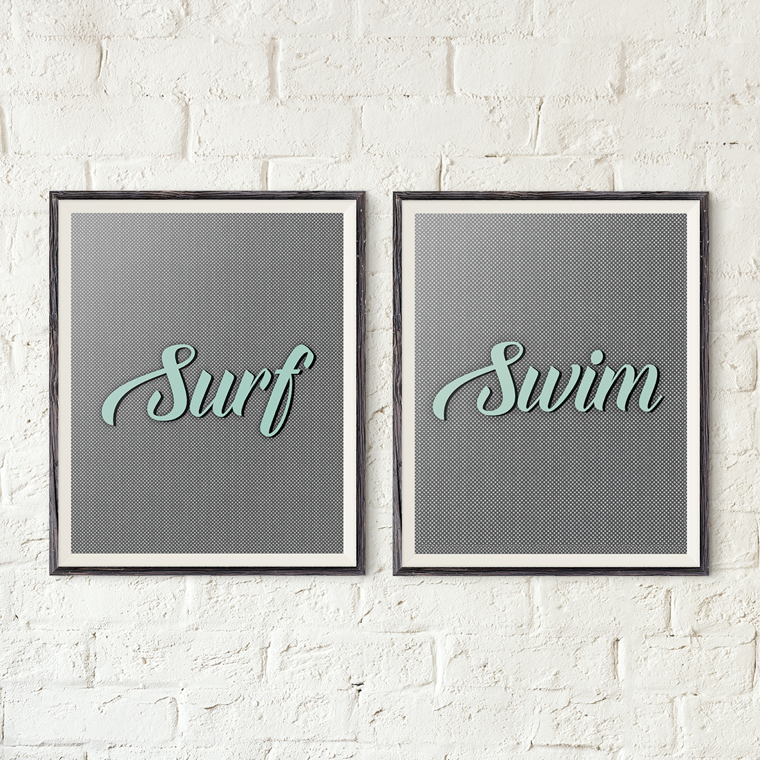 Free Beach House Printables • Little Gold Pixel • Surf and Swim
