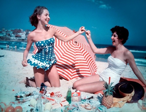 1950s Swimsuits That Rock • Little Gold Pixel