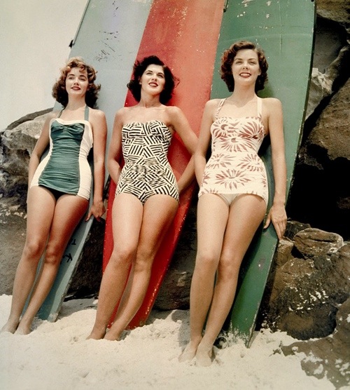 1950s Swimsuits That Rock • Little Gold Pixel
