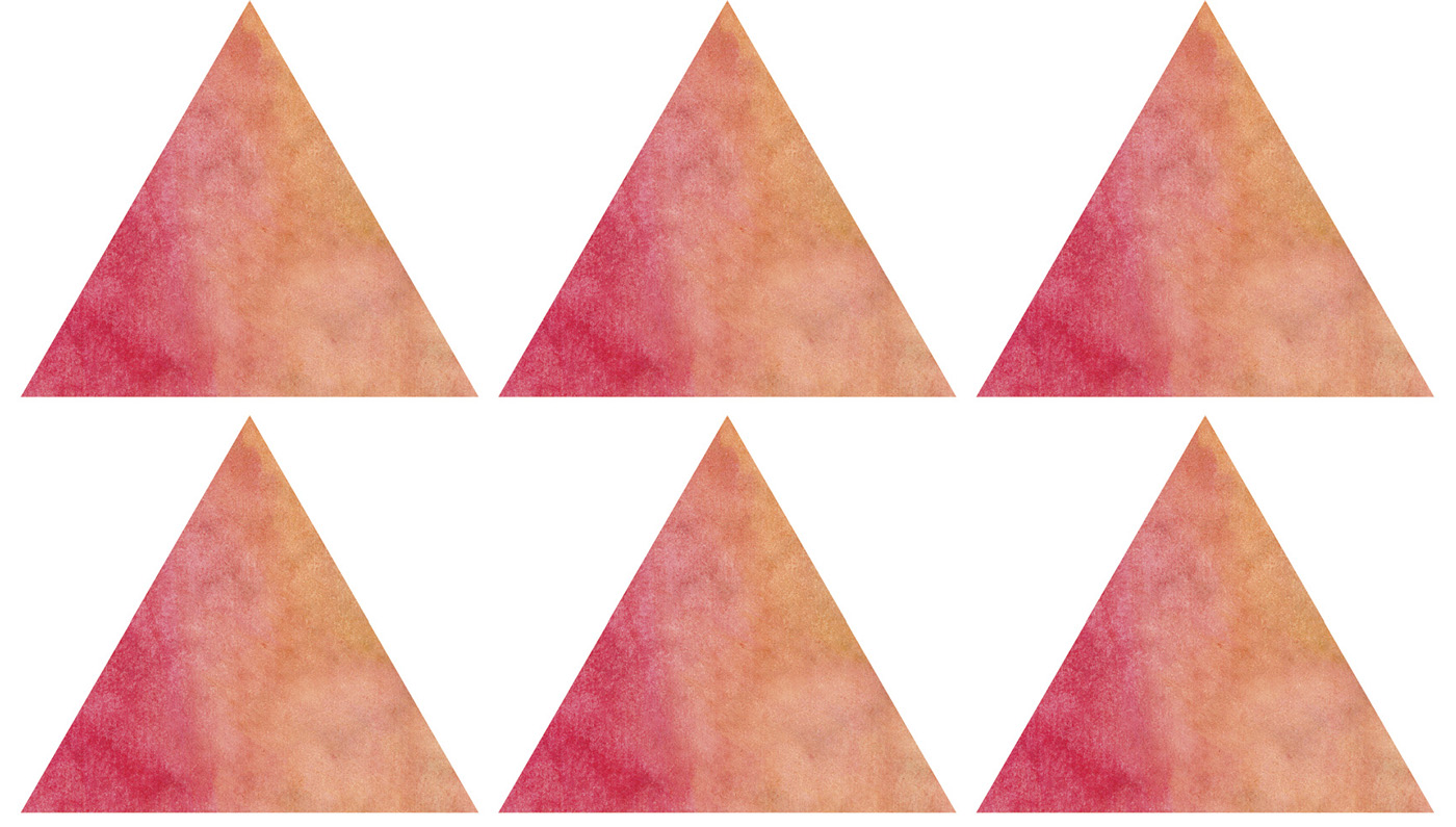 Minimal Triangle Pattern Art Printable / Freebie Fridays