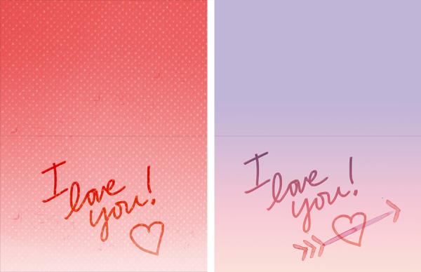 Free Printable Valentine Cards • Little Gold Pixel