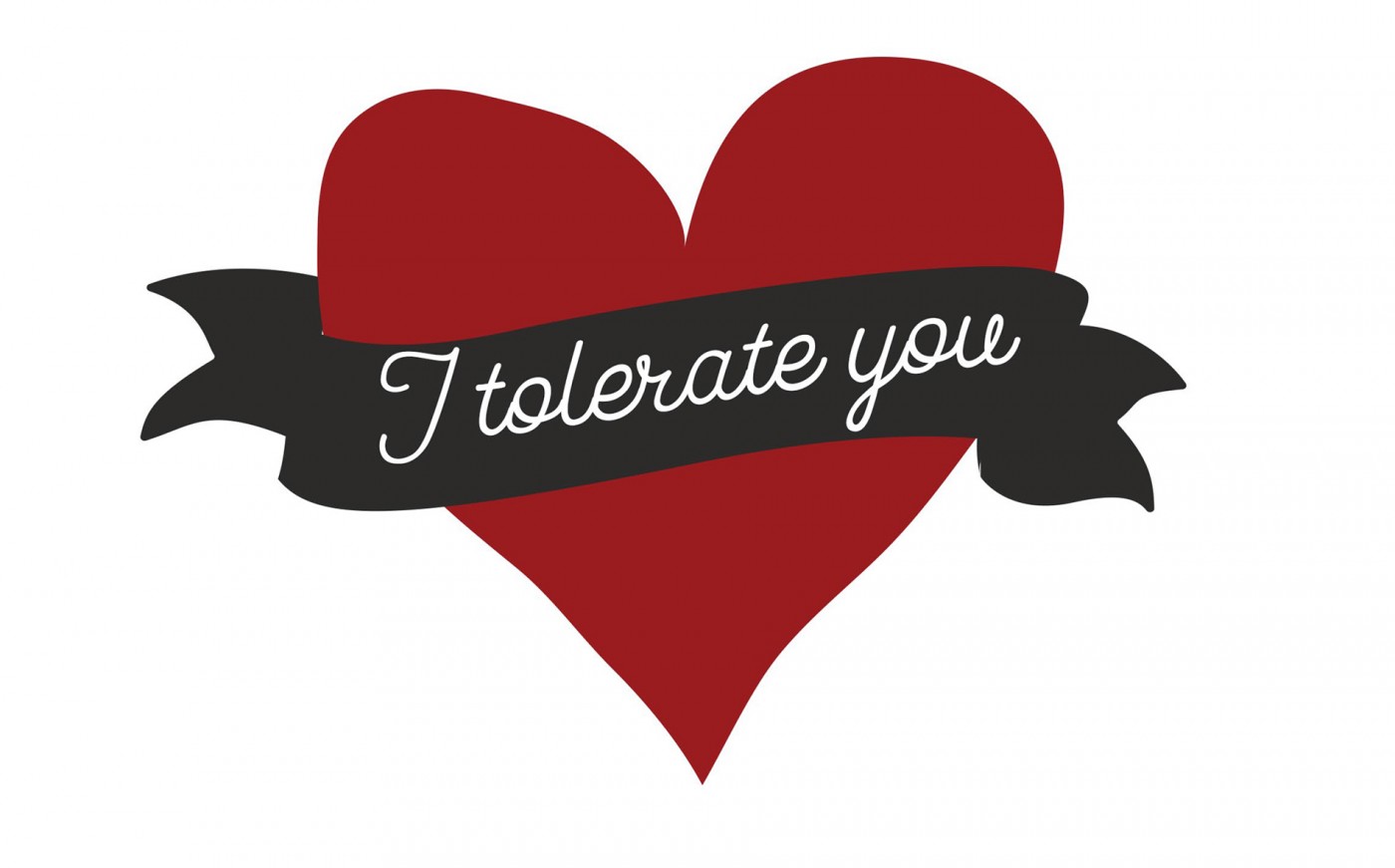 I Tolerate You Free Valentines / Freebie Fridays • Little Gold Pixel