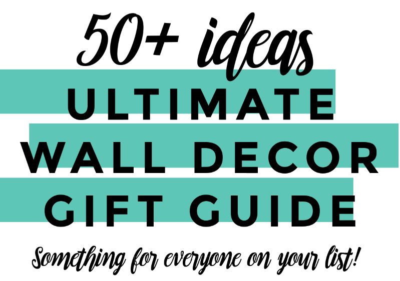 Ultimate Wall Art Gift Guide • Little Gold Pixel