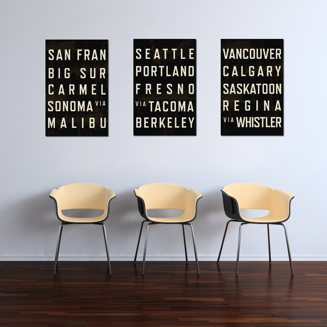 West Coast Subway Prints via Going Underground