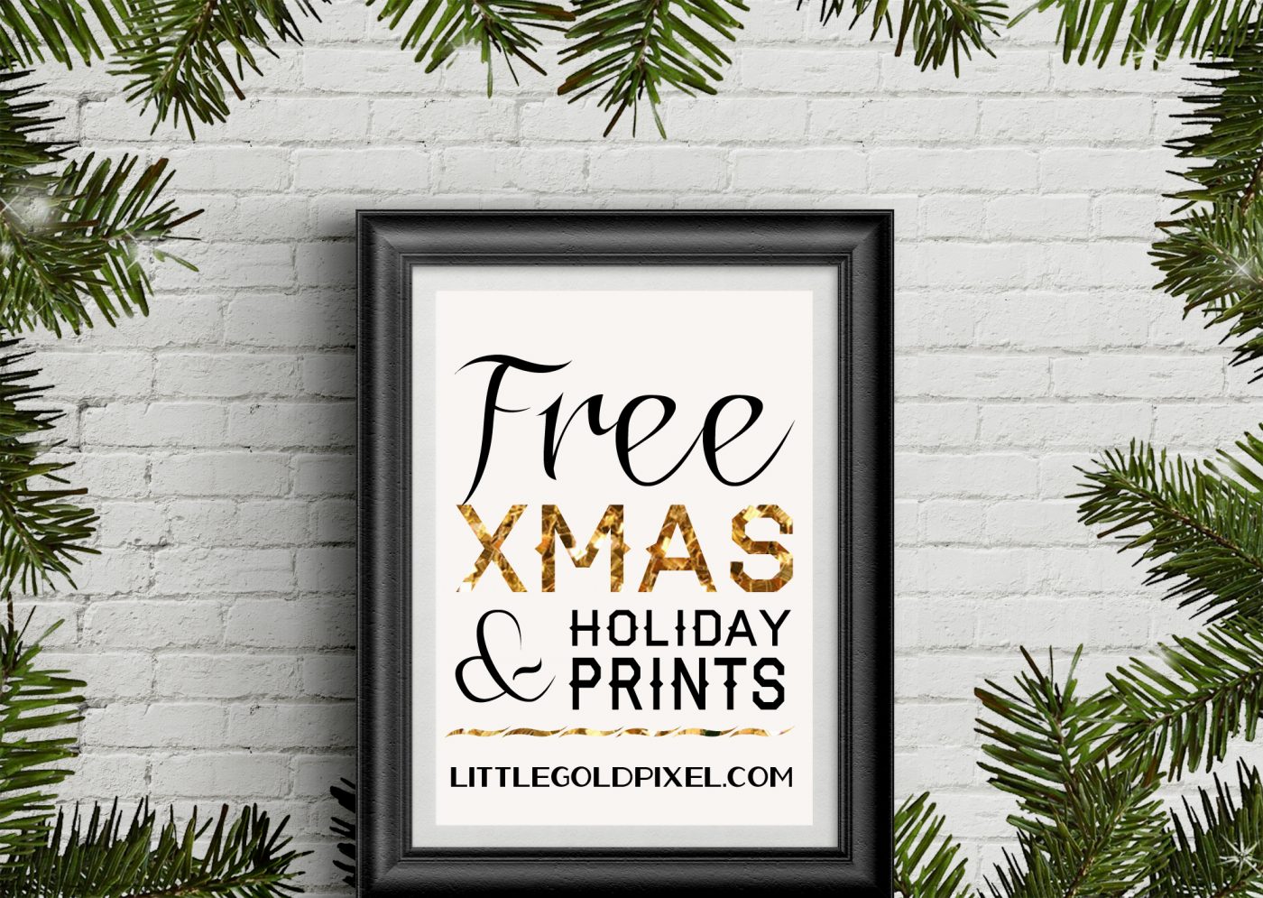 35+ Free Christmas Printables to Spiffy Up Your Holiday Decor